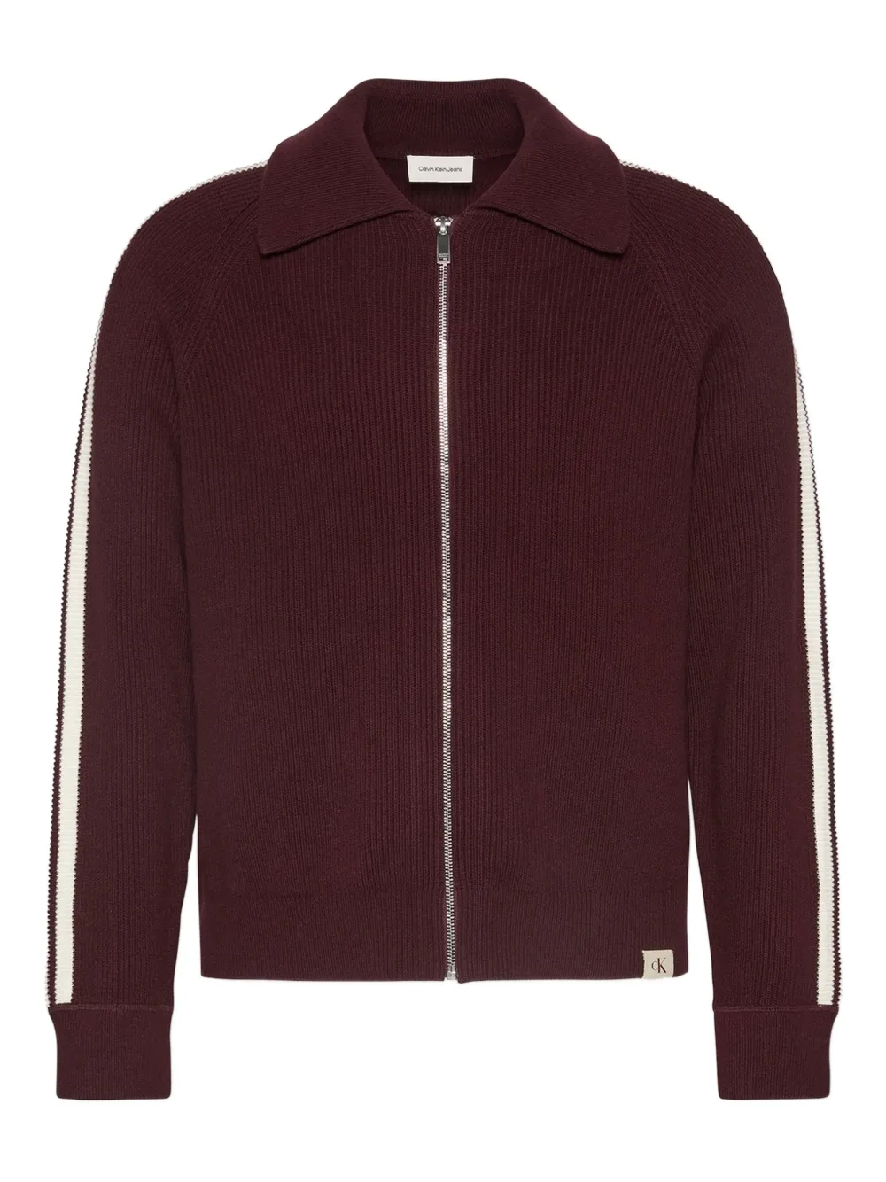Кардиган в полоску на молнии Calvin Klein Jeans, коричневый
Кардиган в полоску на молнии Calvin Klein Jeans, коричневый