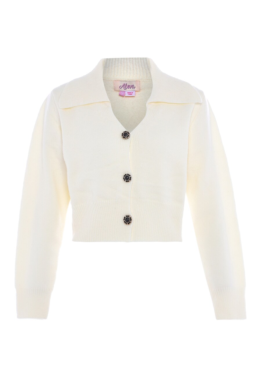 Вязаный кардиган aleva, белый
Вязаный кардиган aleva, белый
