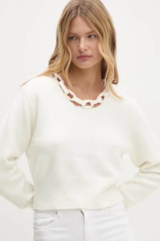 Свитер с шерстью Answear.Lab, бежевый
Свитер с шерстью Answear.Lab, бежевый