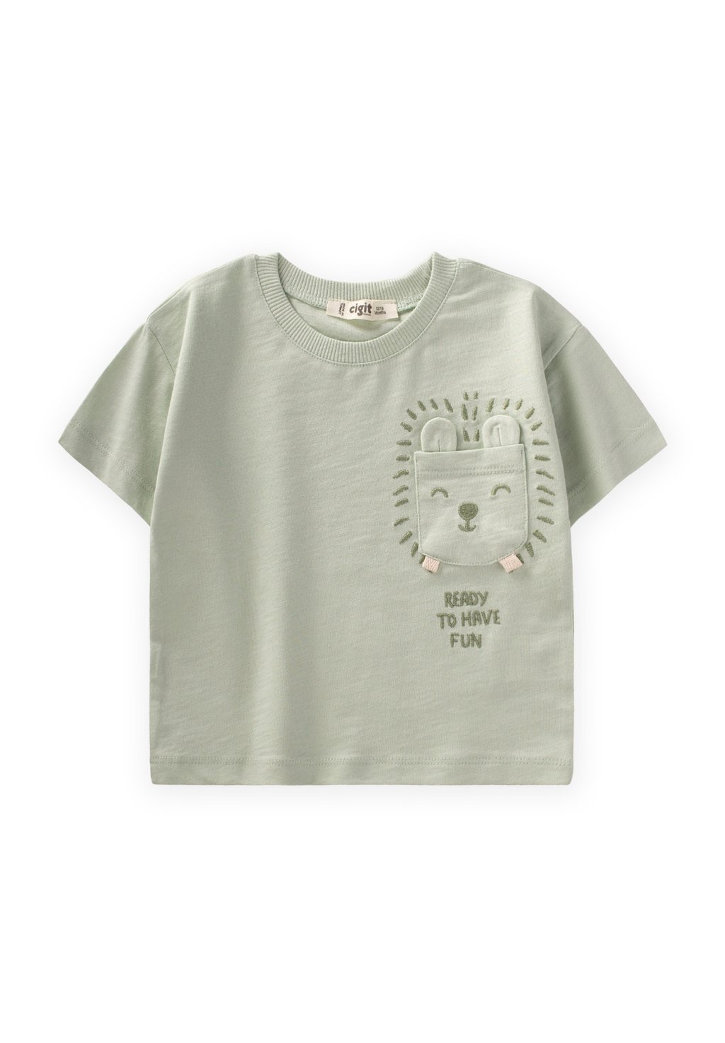 Футболка с принтом Cigit, светло-зеленый
Футболка с принтом Cigit, светло-зеленый