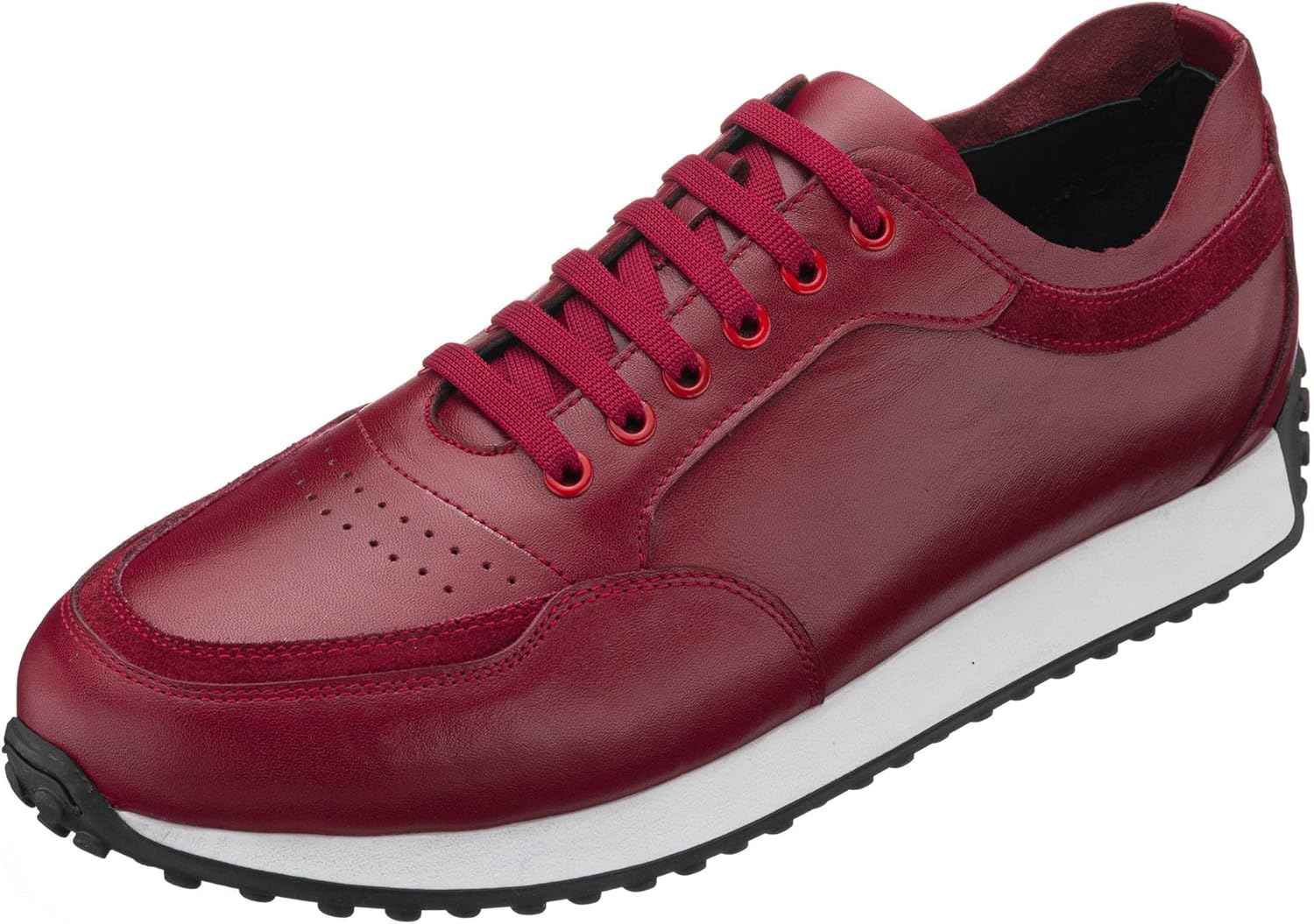 Мужские модные кроссовки DALGALA большого размера из бордовой кожи, ручной работы, легкие
Мужские модные кроссовки DALGALA большого размера из бордовой кожи, ручной работы, легкие