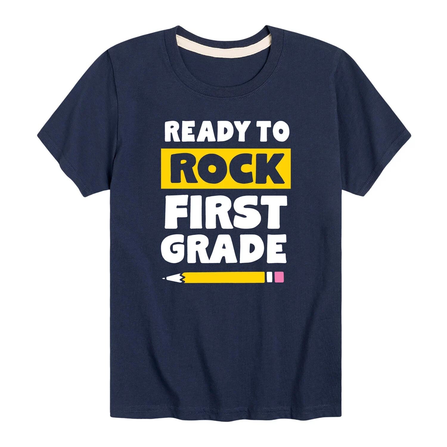 Футболка Ready To Rock для первого класса с рисунком для мальчиков 8–20 лет Licensed Character, синий
Футболка Ready To Rock для первого класса с рисунком для мальчиков 8–20 лет Licensed Character, синий