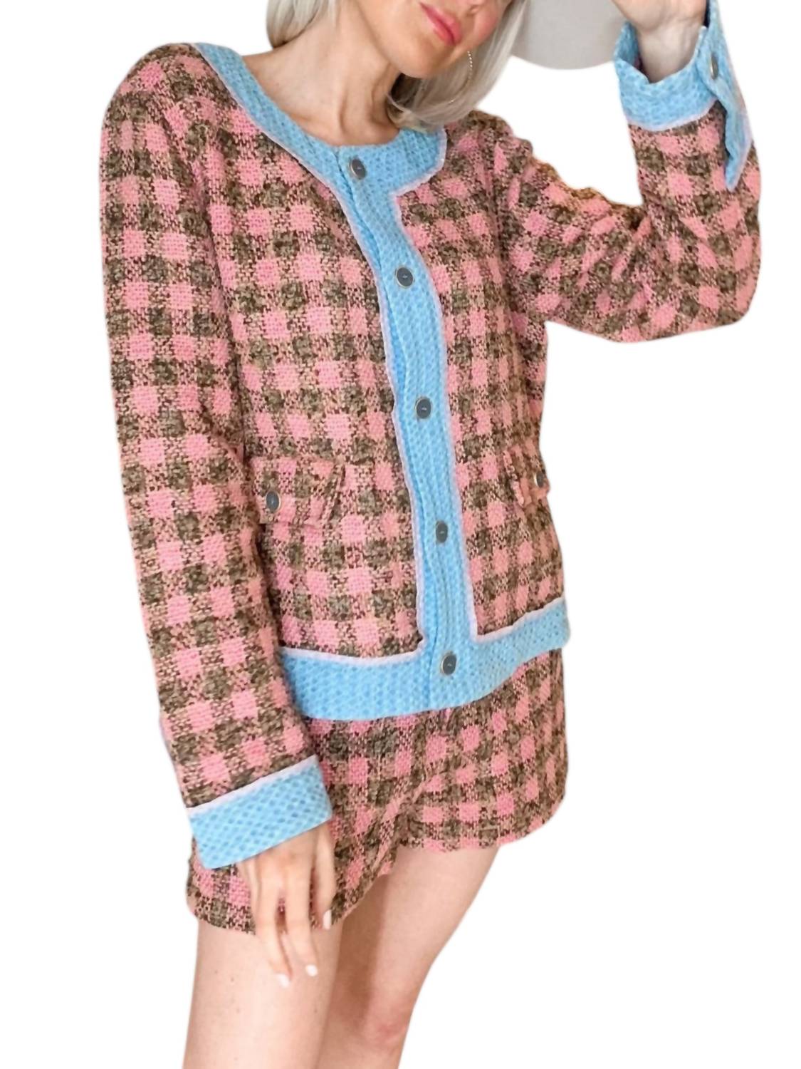 Шорты из смешанного твида цвета ягод mystree, цвет berry
Шорты из смешанного твида цвета ягод mystree, цвет berry