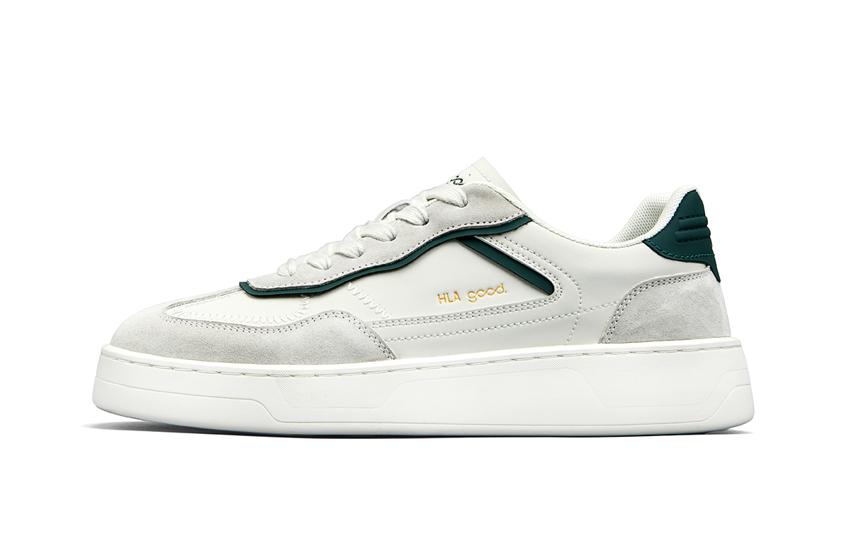 Низкие скейтбордистские кроссовки для мужчин HLA, белый зеленый
Низкие скейтбордистские кроссовки для мужчин HLA, белый зеленый