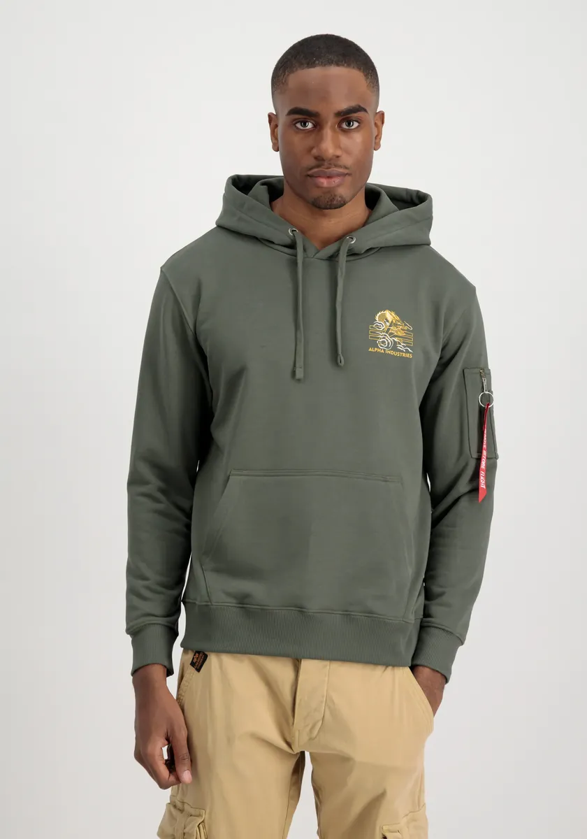 Толстовка Alpha Industries " Alpha Industries Мужчины - Толстовки Heritage Dragon Hoody", оливковый
Толстовка Alpha Industries " Alpha Industries Мужчины - Толстовки Heritage Dragon Hoody", оливковый