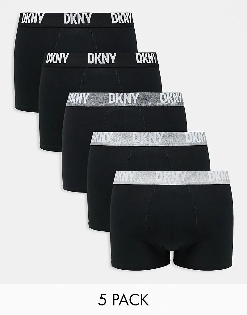 5 упаковок трусов-боксеров Portland черного цвета DKNY
5 упаковок трусов-боксеров Portland черного цвета DKNY