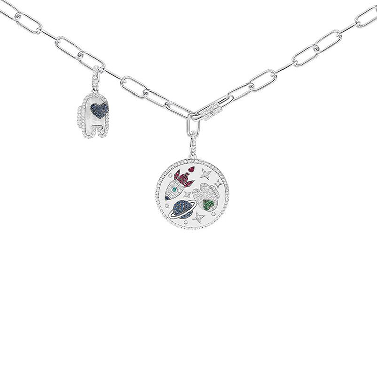 Apm Monaco Колье из стерлингового серебра 925 пробы
Apm Monaco Колье из стерлингового серебра 925 пробы