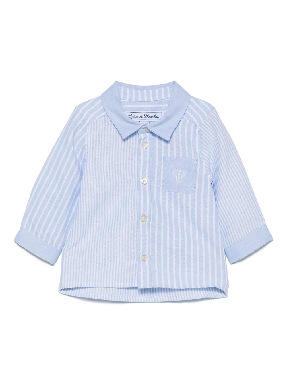 Рубашка в полоску Tartine Et Chocolat, синий
Рубашка в полоску Tartine Et Chocolat, синий