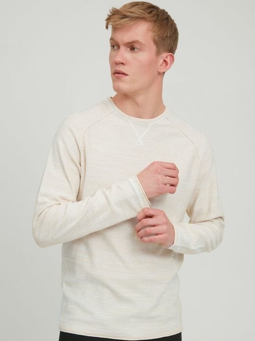 Вязаный свитер-бюстгальтер-свитер Blend, бежевый
Вязаный свитер-бюстгальтер-свитер Blend, бежевый