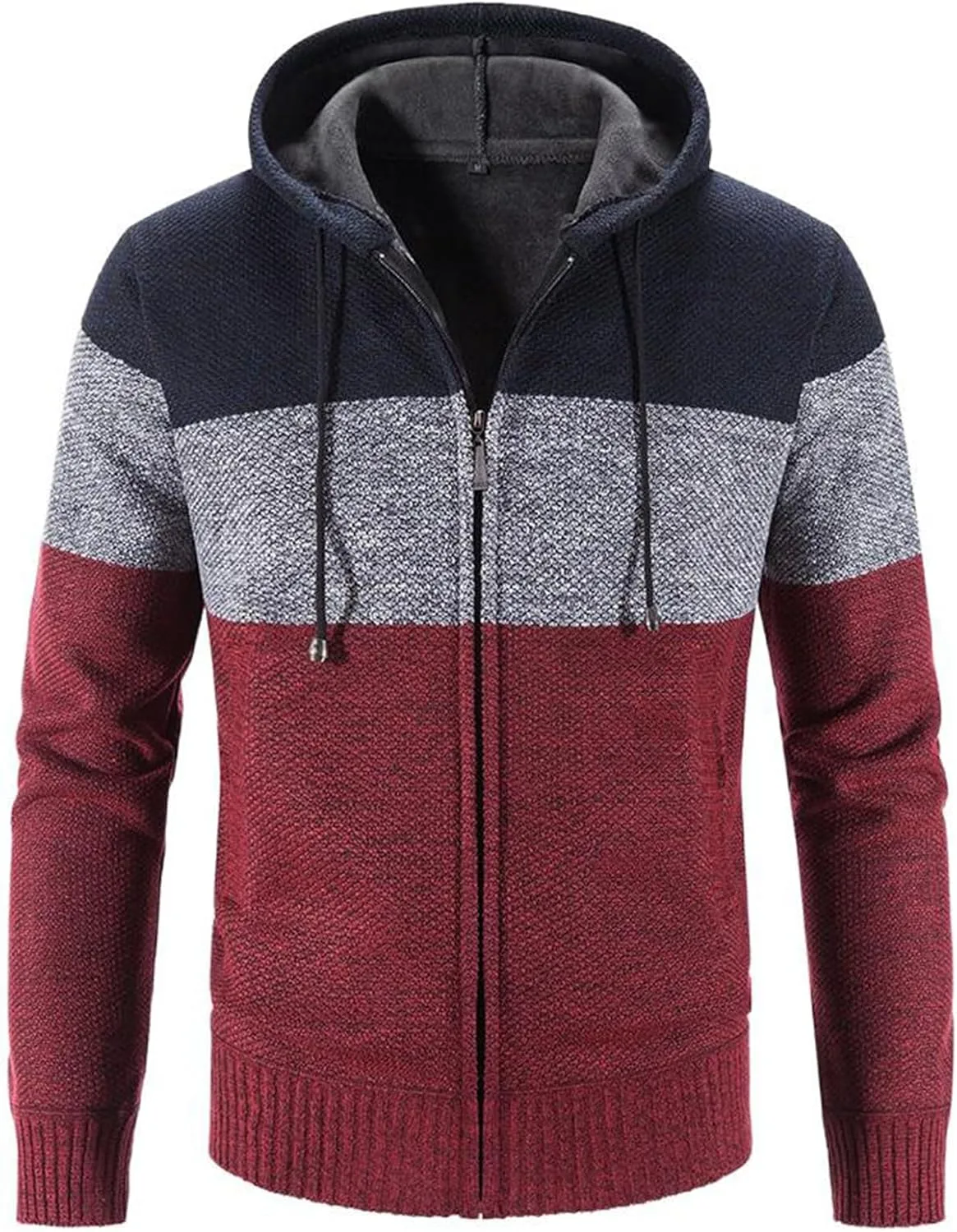 Мужской свитер Casual с капюшоном и цветными блоками ESFHWYP
Мужской свитер Casual с капюшоном и цветными блоками ESFHWYP