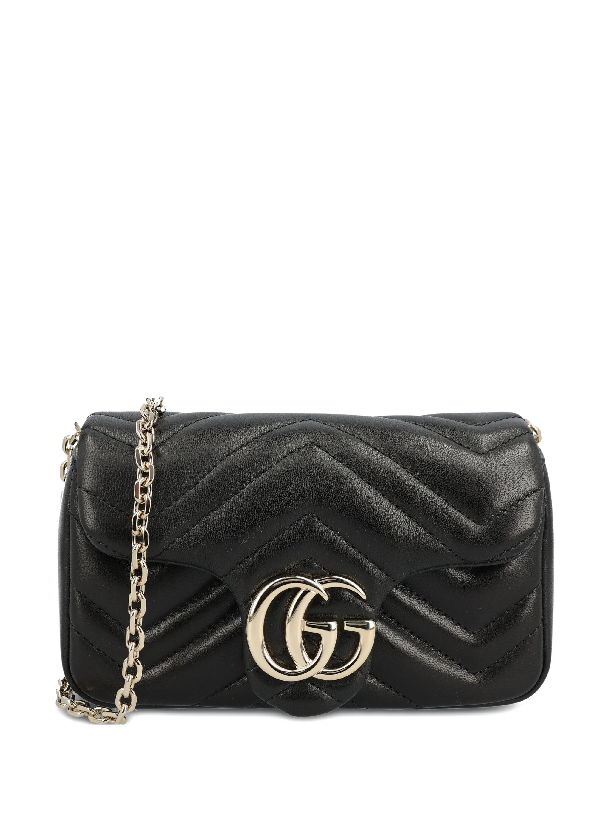 Стеганая мини-сумка GG Marmont Gucci, черный
Стеганая мини-сумка GG Marmont Gucci, черный