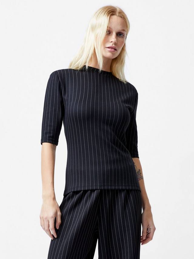 Футболка regina в тонкую полоску French Connection, черный/белый
Футболка regina в тонкую полоску French Connection, черный/белый