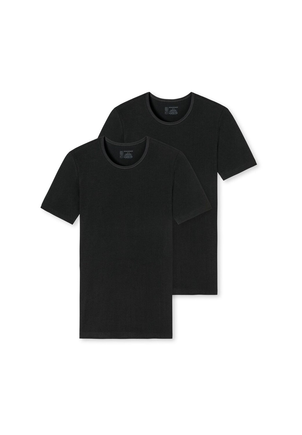 Футболка 2 шт 95/5 SCHIESSER, черный
Футболка 2 шт 95/5 SCHIESSER, черный
