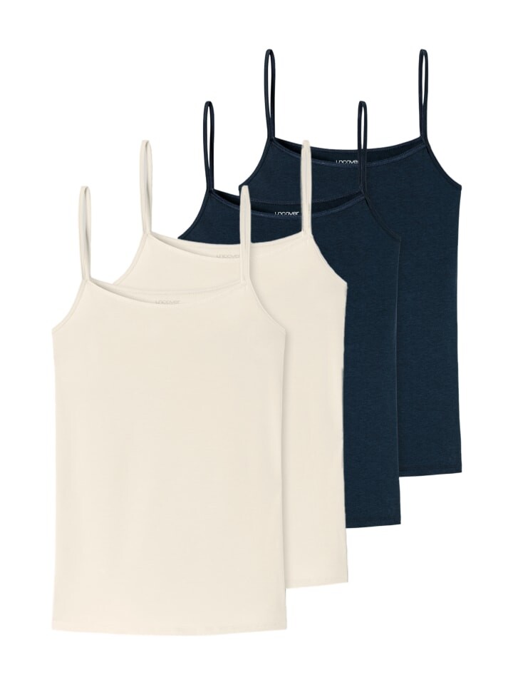 Майка UNCOVER BY SCHIESSER, цвет off/white/dunkelblau
Майка UNCOVER BY SCHIESSER, цвет off/white/dunkelblau