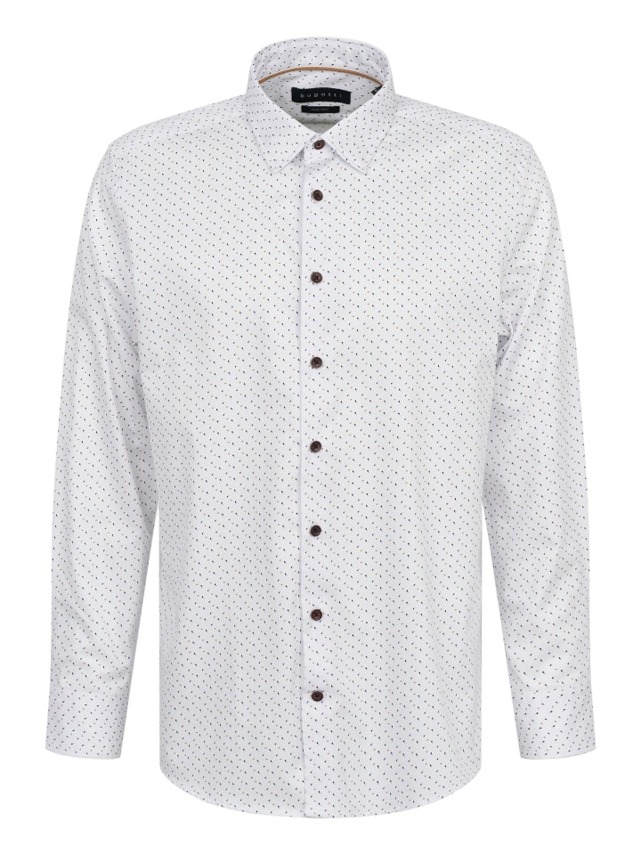Рубашка Bugatti, цвет 10-weiß
Рубашка Bugatti, цвет 10-weiß