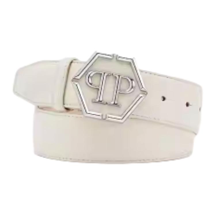 Philipp Plein Ремень из коровьей кожи, женский, молочно-белый, ширина 3 см
Philipp Plein Ремень из коровьей кожи, женский, молочно-белый, ширина 3 см