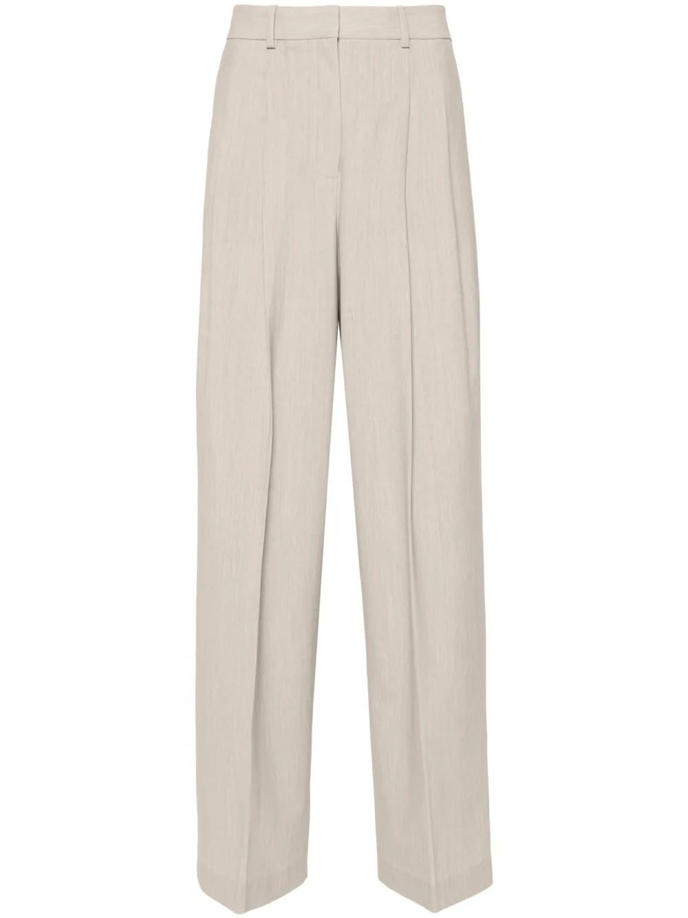 Брюки широкого кроя со складками Theory, нейтральный
Брюки широкого кроя со складками Theory, нейтральный