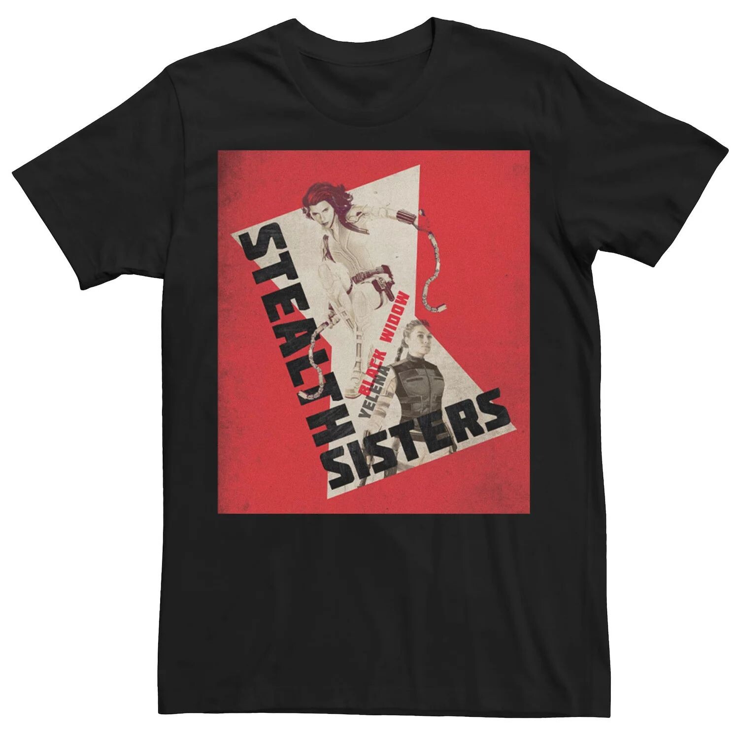 Мужская футболка с плакатом Marvel Black Widow Stealth Sisters Licensed Character
Мужская футболка с плакатом Marvel Black Widow Stealth Sisters Licensed Character