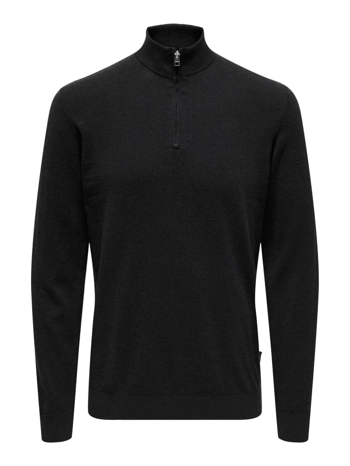 Свитер ONLY & SONS, черный
Свитер ONLY & SONS, черный