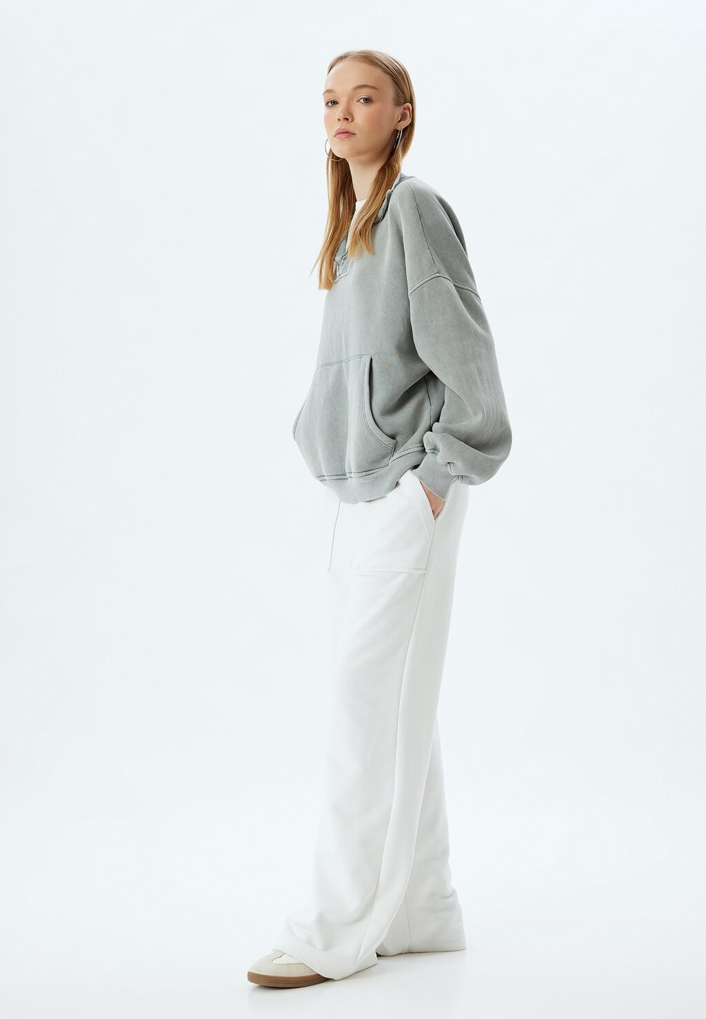 Толстовка HALF ZIPPER Koton, серый
Толстовка HALF ZIPPER Koton, серый