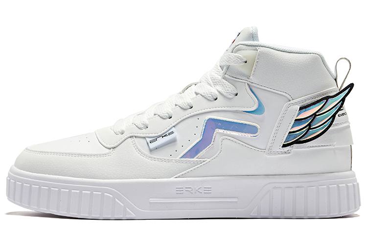 Erke Скользостойкие амортизирующие износостойкие высокие скейтерские кроссовки мужские True White Jet Black
Erke Скользостойкие амортизирующие износостойкие высокие скейтерские кроссовки мужские True White Jet Black