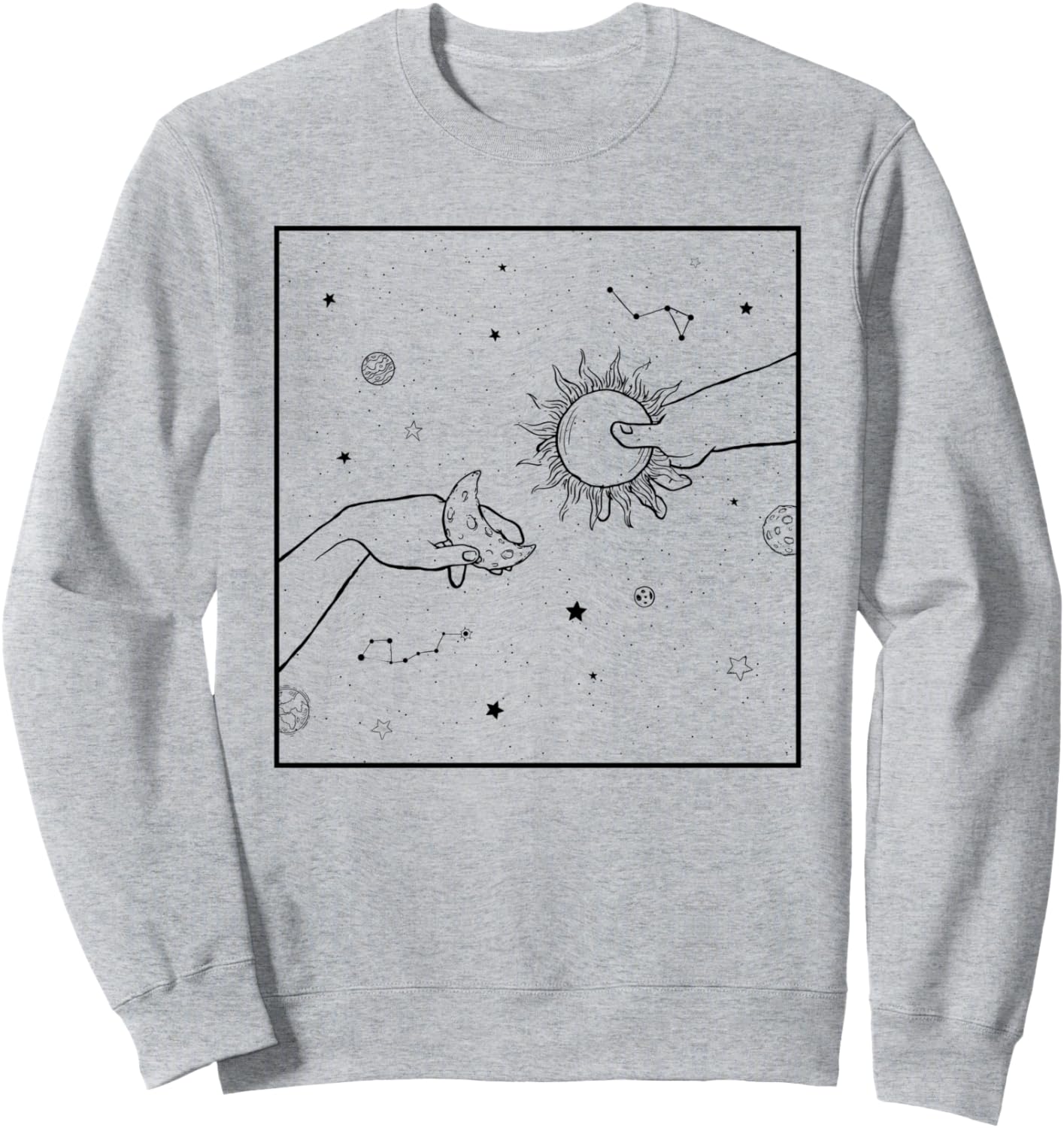 Толстовка в стиле «темной академии», «творение Адама, Солнце и Луна», гранж Dark Academia Celestial Aesthetic Clothes
Толстовка в стиле «темной академии», «творение Адама, Солнце и Луна», гранж Dark Academia Celestial Aesthetic Clothes