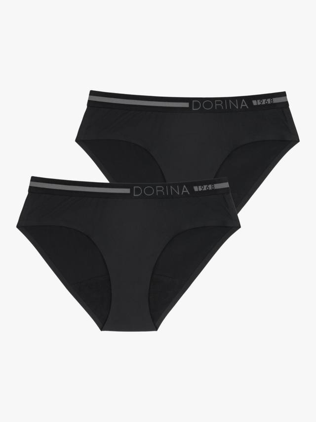 Винтажные трусики в стиле хипстер Dorina, Pack of 2, Black
Винтажные трусики в стиле хипстер Dorina, Pack of 2, Black