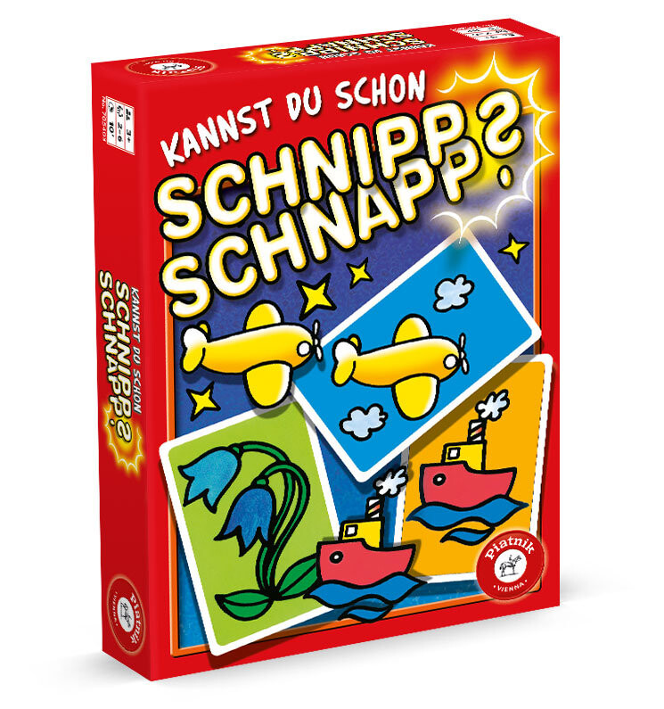 Снип Снэп! Настольная игра для пар «Пятник» Piatnik
Снип Снэп! Настольная игра для пар «Пятник» Piatnik