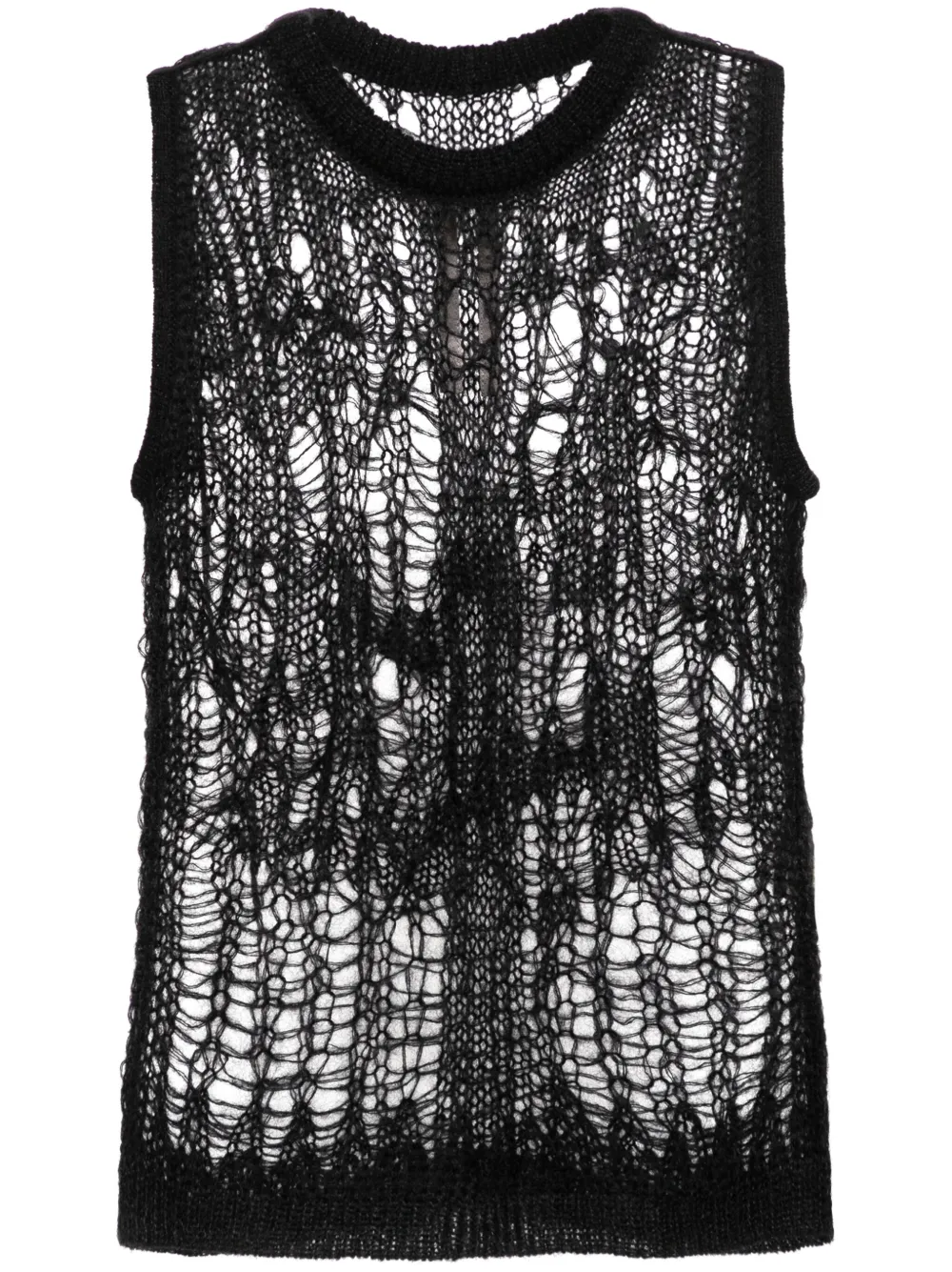 Топ с эффектом потертости Rick Owens, черный
Топ с эффектом потертости Rick Owens, черный