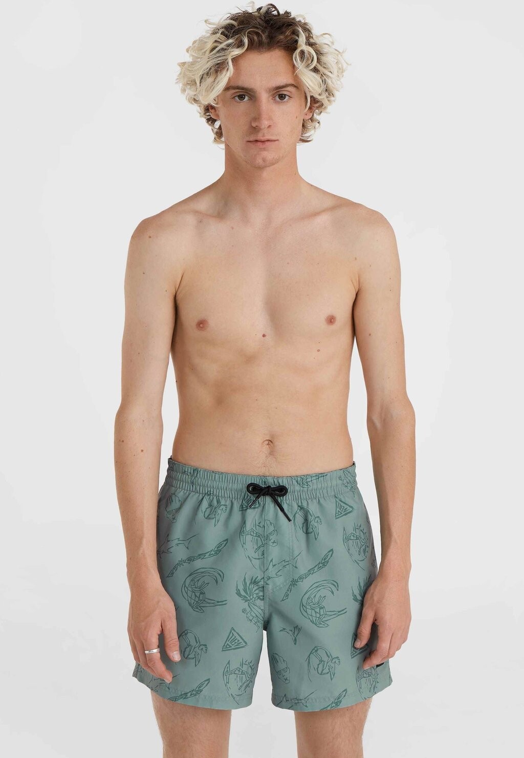 Шорты для плавания CALI O'Neill, цвет green vintage surfer 
Шорты для плавания CALI O'Neill, цвет green vintage surfer
