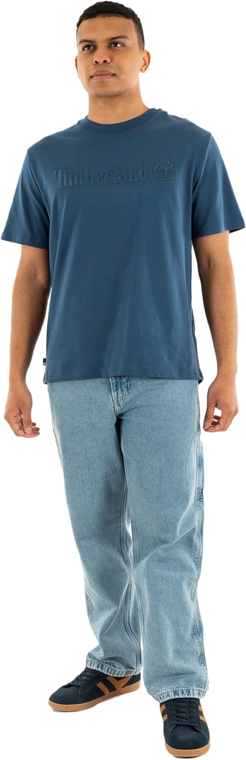 Мужская футболка Timberland Hampthon с коротким рукавом, Dark Denim
Мужская футболка Timberland Hampthon с коротким рукавом, Dark Denim