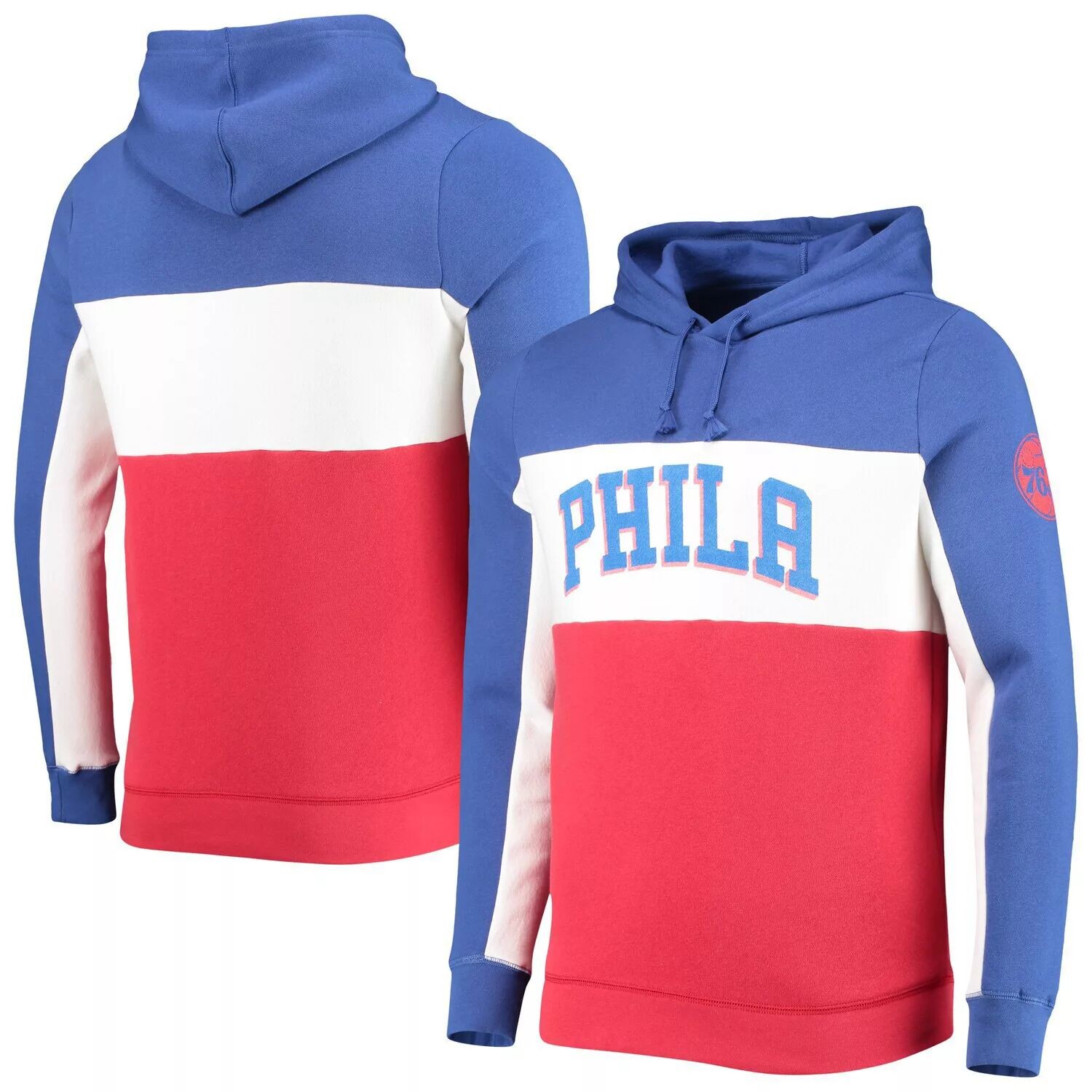 Мужской флисовый пуловер с капюшоном Junk Food синего/белого цвета Philadelphia 76ers Wordmark Colorblock, Синий, Мужской флисовый пуловер с капюшоном Junk Food синего/белого цвета Philadelphia 76ers Wordmark Colorblock
Мужской флисовый пуловер с капюшоном Junk Food синего/белого цвета Philadelphia 76ers Wordmark Colorblock, Синий, Мужской флисовый пуловер с капюшоном Junk Food синего/белого цвета Philadelphia 76ers Wordmark Colorblock