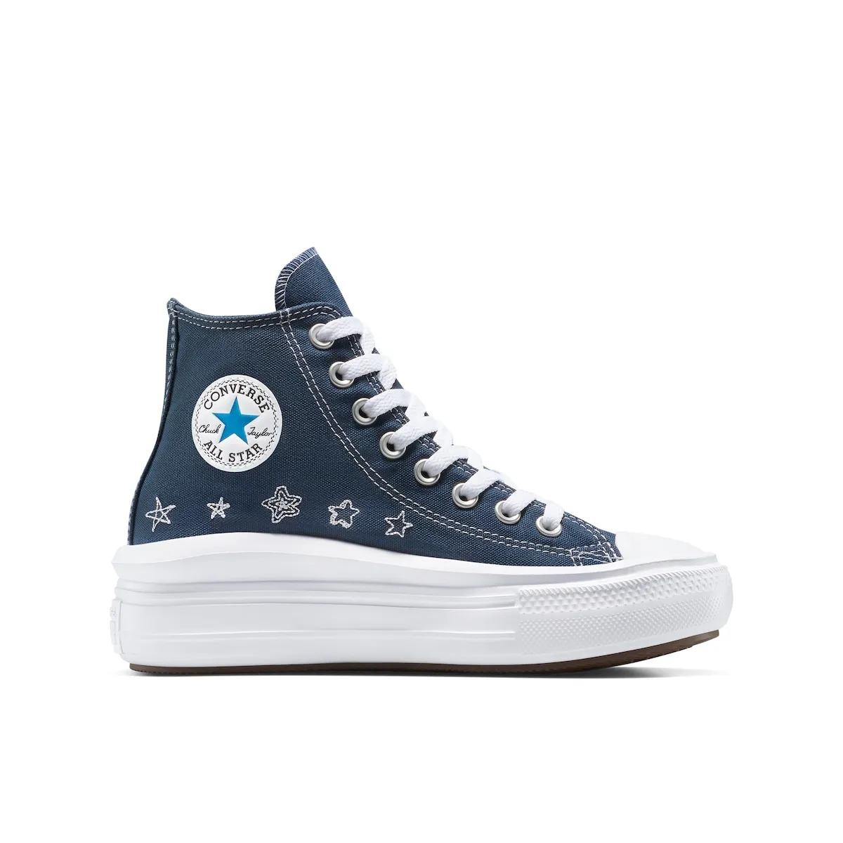 Детские повседневные кроссовки Chuck Taylor All Star Move Star Essentials Converse, морской
Детские повседневные кроссовки Chuck Taylor All Star Move Star Essentials Converse, морской
