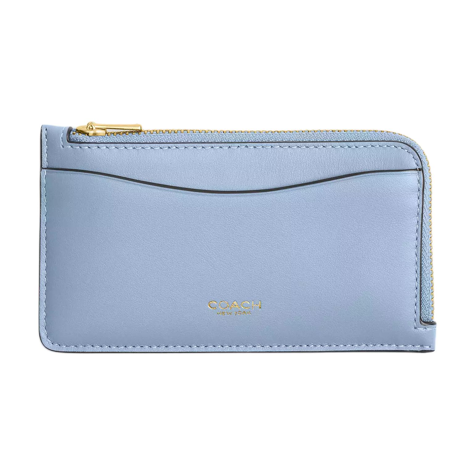 COACH Мини-визитница из коровьей кожи женская синяя, Blue
COACH Мини-визитница из коровьей кожи женская синяя, Blue