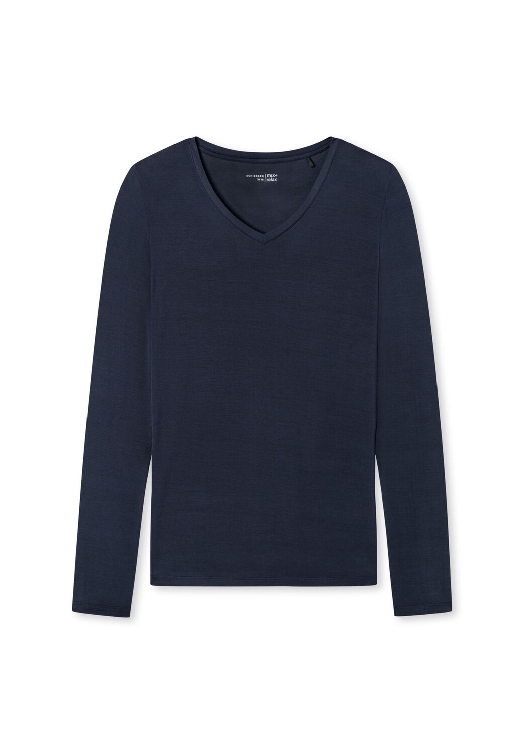 Пижамный топ Mix & Relax SCHIESSER, темно-синий 
Пижамный топ Mix & Relax SCHIESSER, темно-синий
