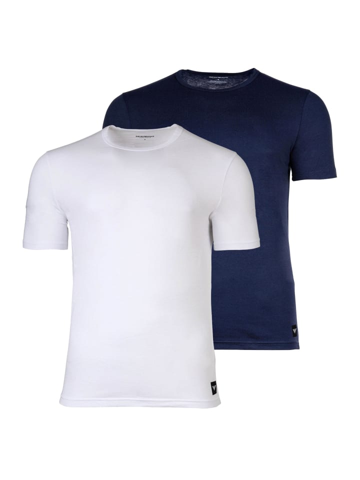 Emporio Armani Комплект из двух футболок, цвет чернильно-белый, Черный, Emporio Armani Комплект из двух футболок, цвет чернильно-белый
Emporio Armani Комплект из двух футболок, цвет чернильно-белый, Черный, Emporio Armani Комплект из двух футболок, цвет чернильно-белый