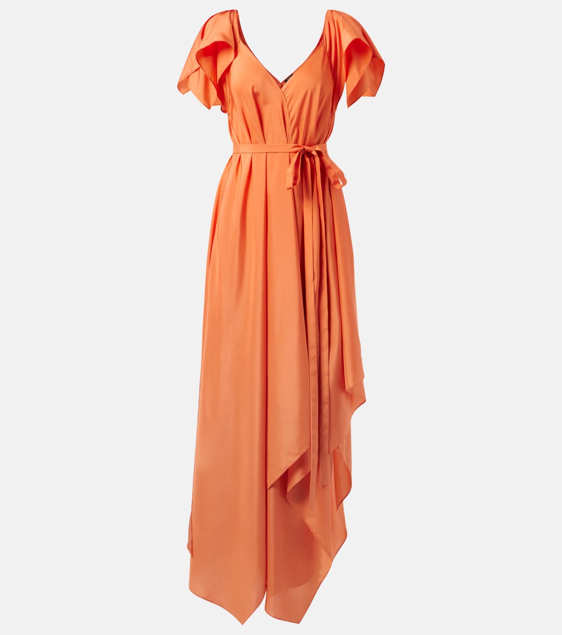 Плиссированное платье макси из шелка с рюшами Plumet Joseph, Sundown
Плиссированное платье макси из шелка с рюшами Plumet Joseph, Sundown