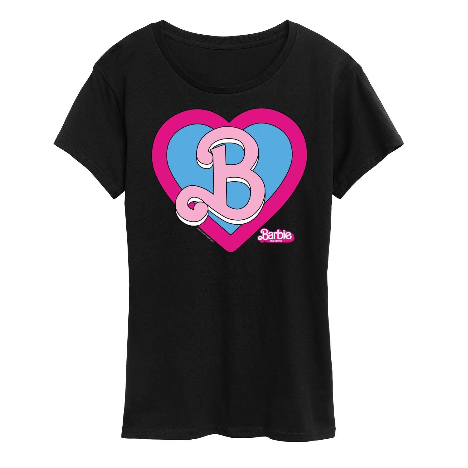 Детская футболка Barbie The Movie Heart Crest с короткими рукавами и рисунком Licensed Character, черный
Детская футболка Barbie The Movie Heart Crest с короткими рукавами и рисунком Licensed Character, черный