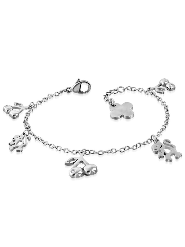 Bungsa Браслет с подвесками из серебра
Bungsa Браслет с подвесками из серебра