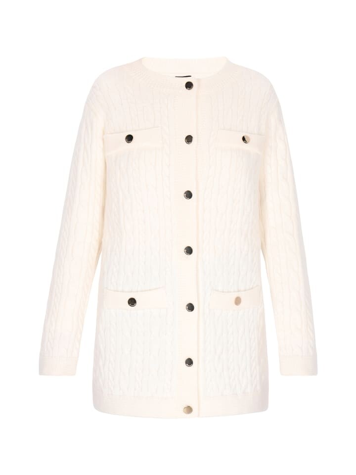 Пуловер DreiMaster Klassik Cardigan, белый
Пуловер DreiMaster Klassik Cardigan, белый