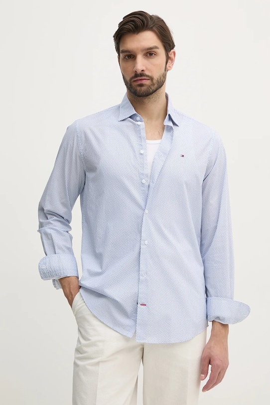 Хлопковая рубашка Tommy Hilfiger, синий
Хлопковая рубашка Tommy Hilfiger, синий
