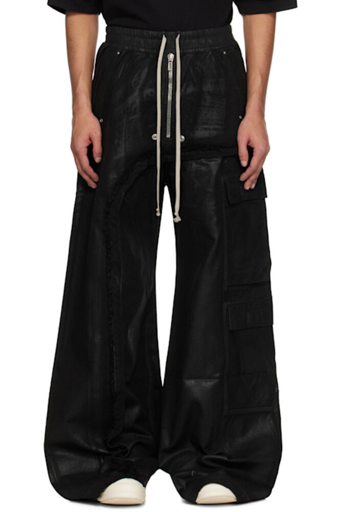 Черные брюки-карго Hollywood Imbalanced Double Cargo Jumbo Belas Denim Rick Owens DRKSHDW
Черные брюки-карго Hollywood Imbalanced Double Cargo Jumbo Belas Denim Rick Owens DRKSHDW