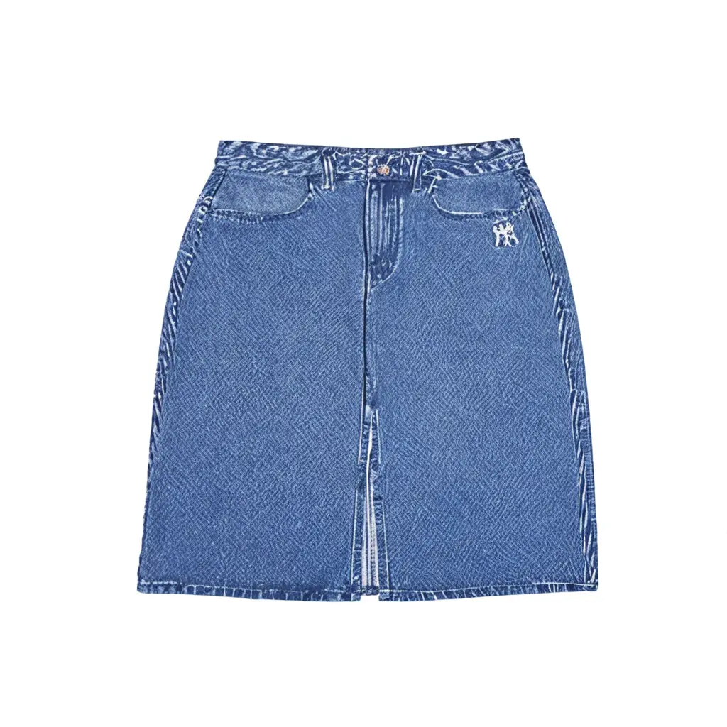 MLB Нью-Йорк Янкиз джинсовая короткая юбка женская blue
MLB Нью-Йорк Янкиз джинсовая короткая юбка женская blue