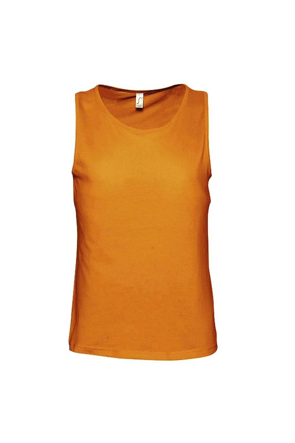 Майка/жилет без рукавов Justin SOL'S, оранжевый
Майка/жилет без рукавов Justin SOL'S, оранжевый