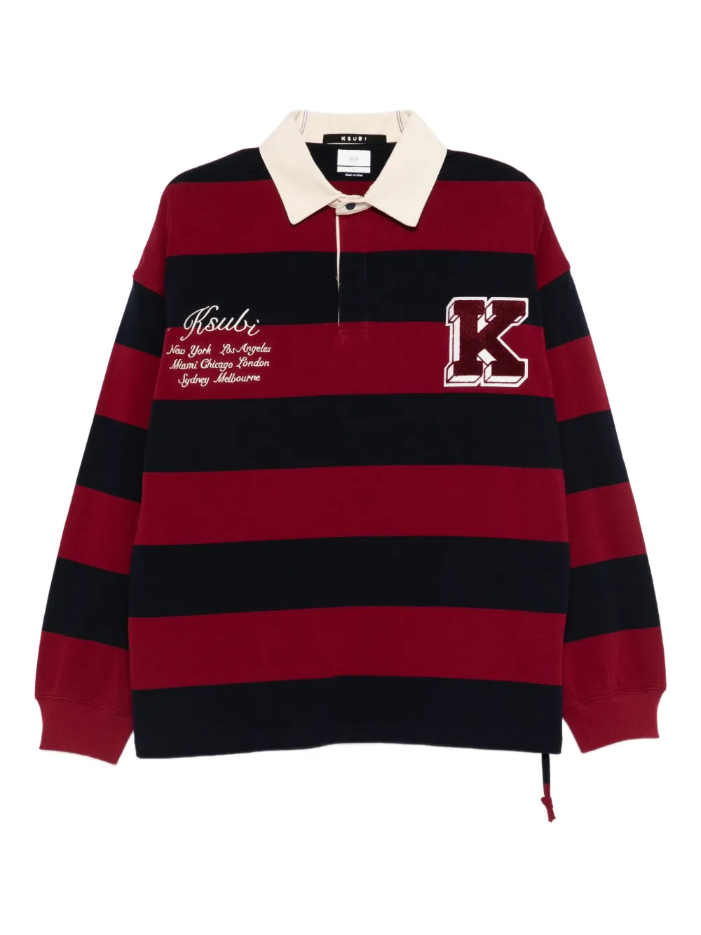 Спортивный свитшот Rugged Rugby Jersey Fire Fade Ksubi, красный
Спортивный свитшот Rugged Rugby Jersey Fire Fade Ksubi, красный