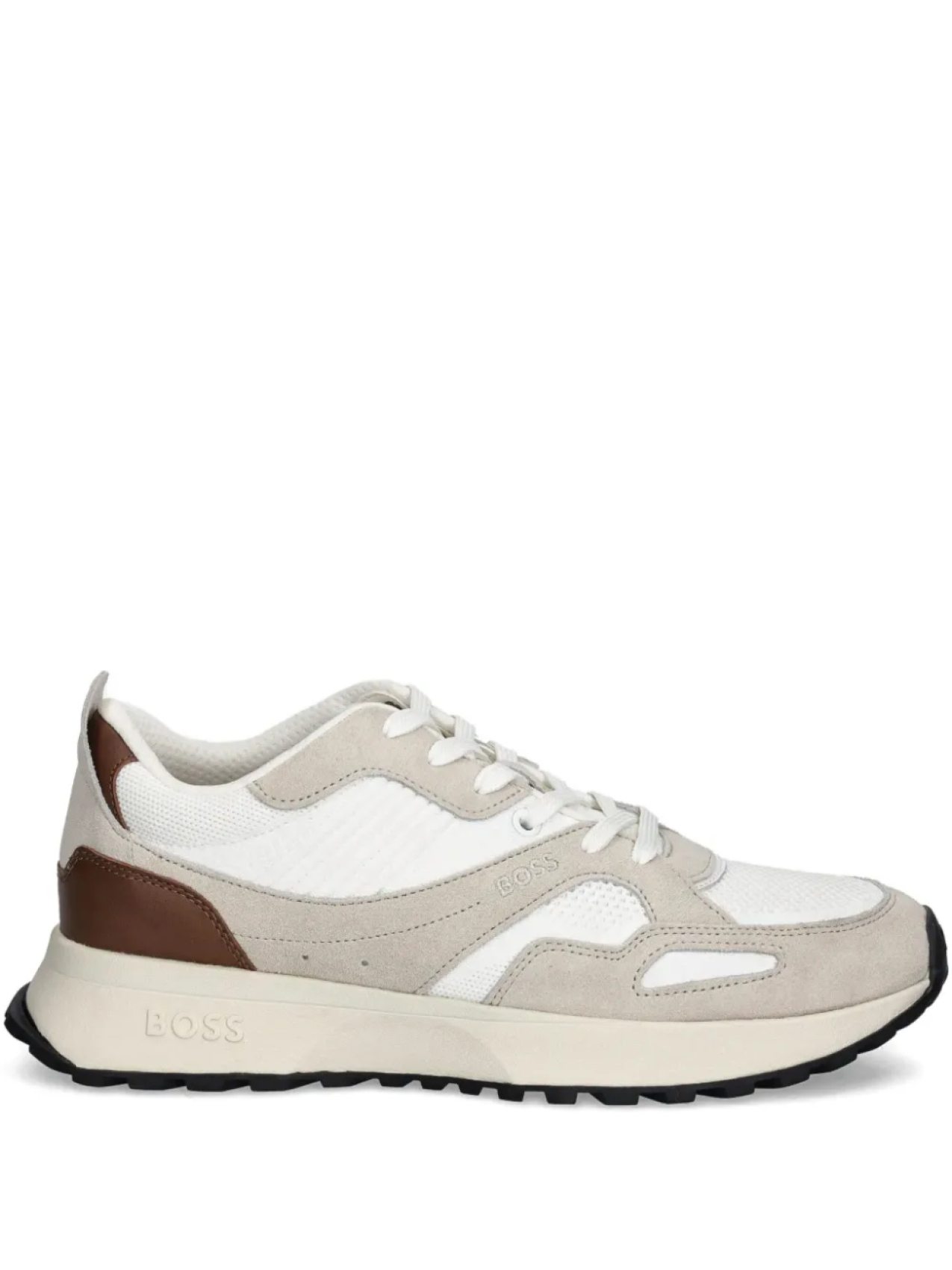 Кроссовки Jonah с замшевыми вставками BOSS, нейтральный
Кроссовки Jonah с замшевыми вставками BOSS, нейтральный