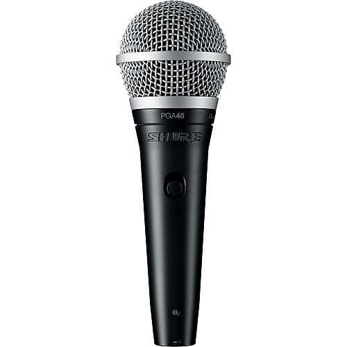 Кардиоидный динамический вокальный микрофон Shure PGA48-XLR
Кардиоидный динамический вокальный микрофон Shure PGA48-XLR