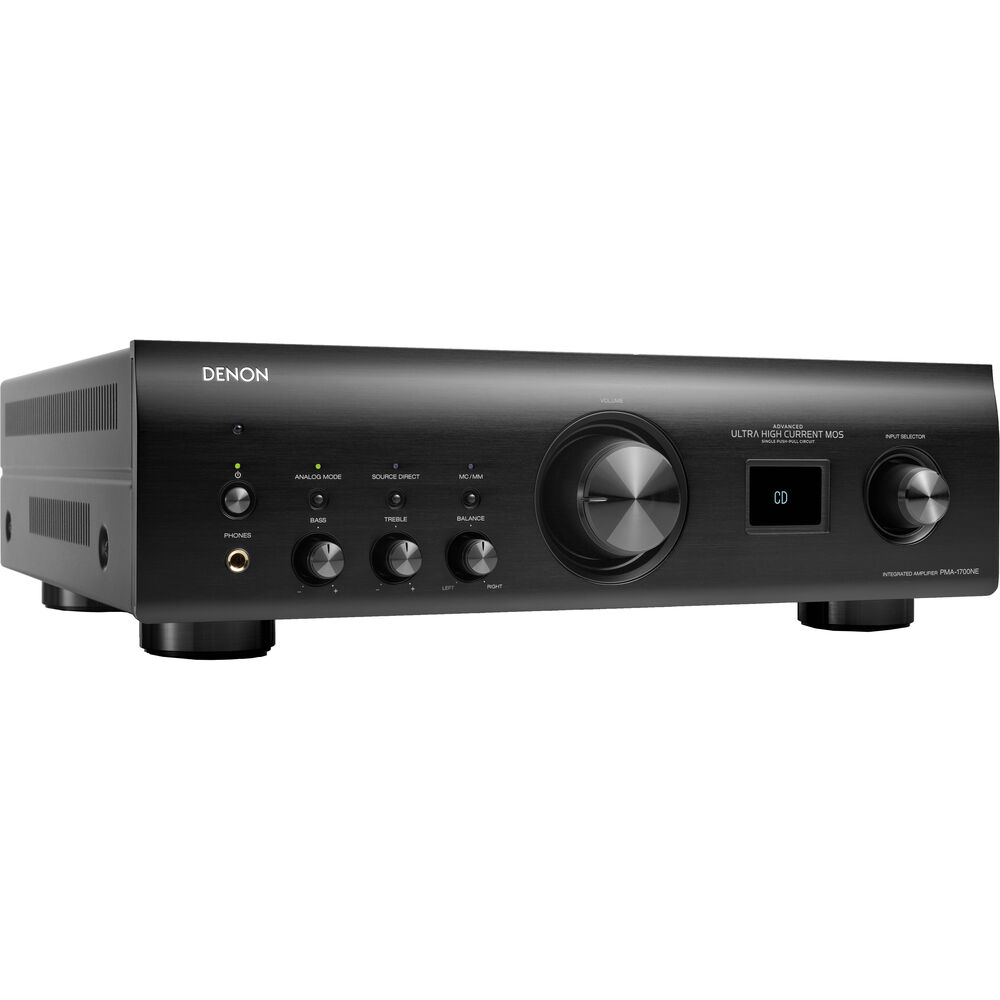 Denon PMA-1700NE 140 Вт стерео интегрированный усилитель (черный)
Denon PMA-1700NE 140 Вт стерео интегрированный усилитель (черный)