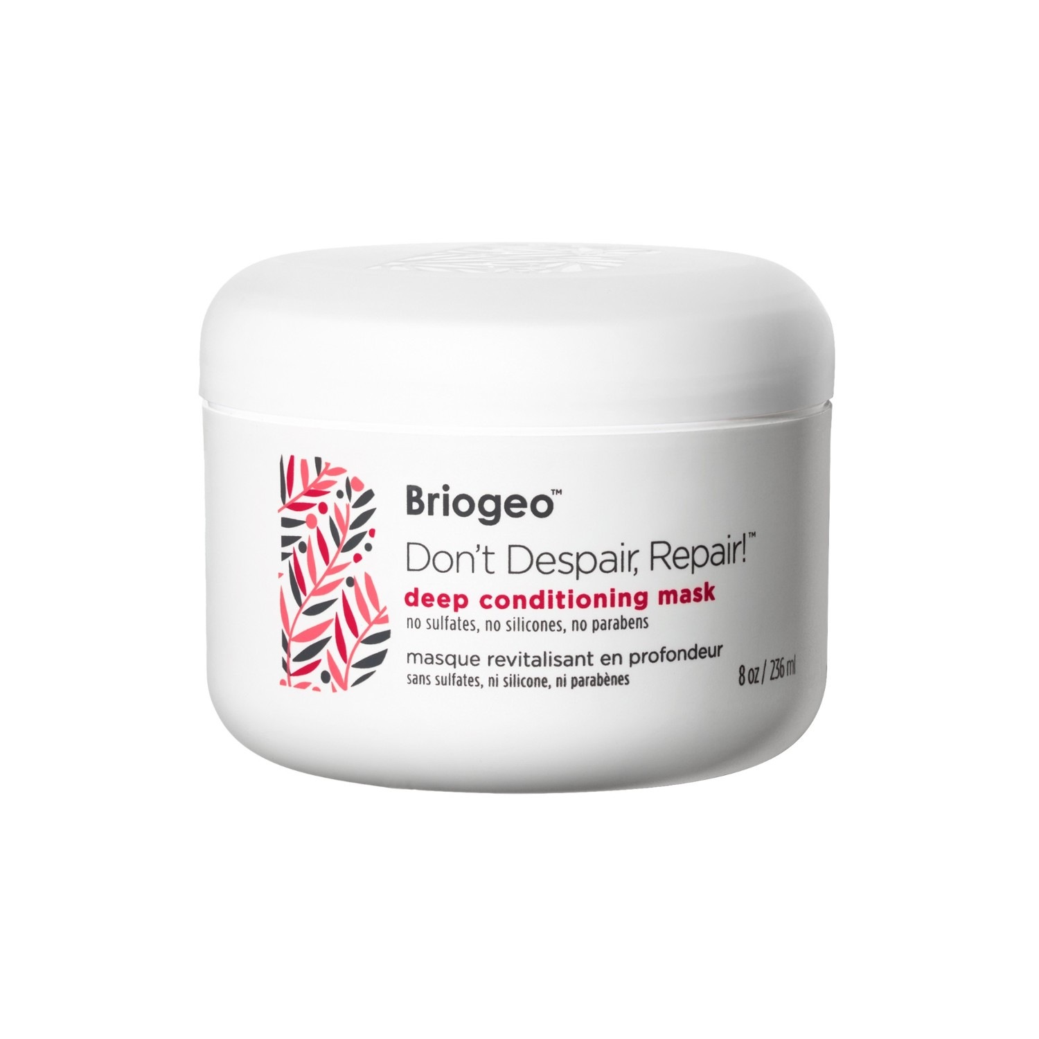 Маска для волос don't despair, repair! deep conditioning mask Briogeo, объем 236 мл
Маска для волос don't despair, repair! deep conditioning mask Briogeo, объем 236 мл