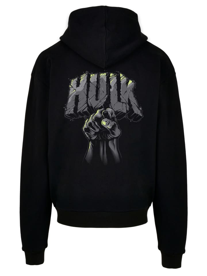 Ультратяжелая толстовка с капюшоном Marvel Hulk Punch Logo Fist черного цвета F4NT4STIC
Ультратяжелая толстовка с капюшоном Marvel Hulk Punch Logo Fist черного цвета F4NT4STIC